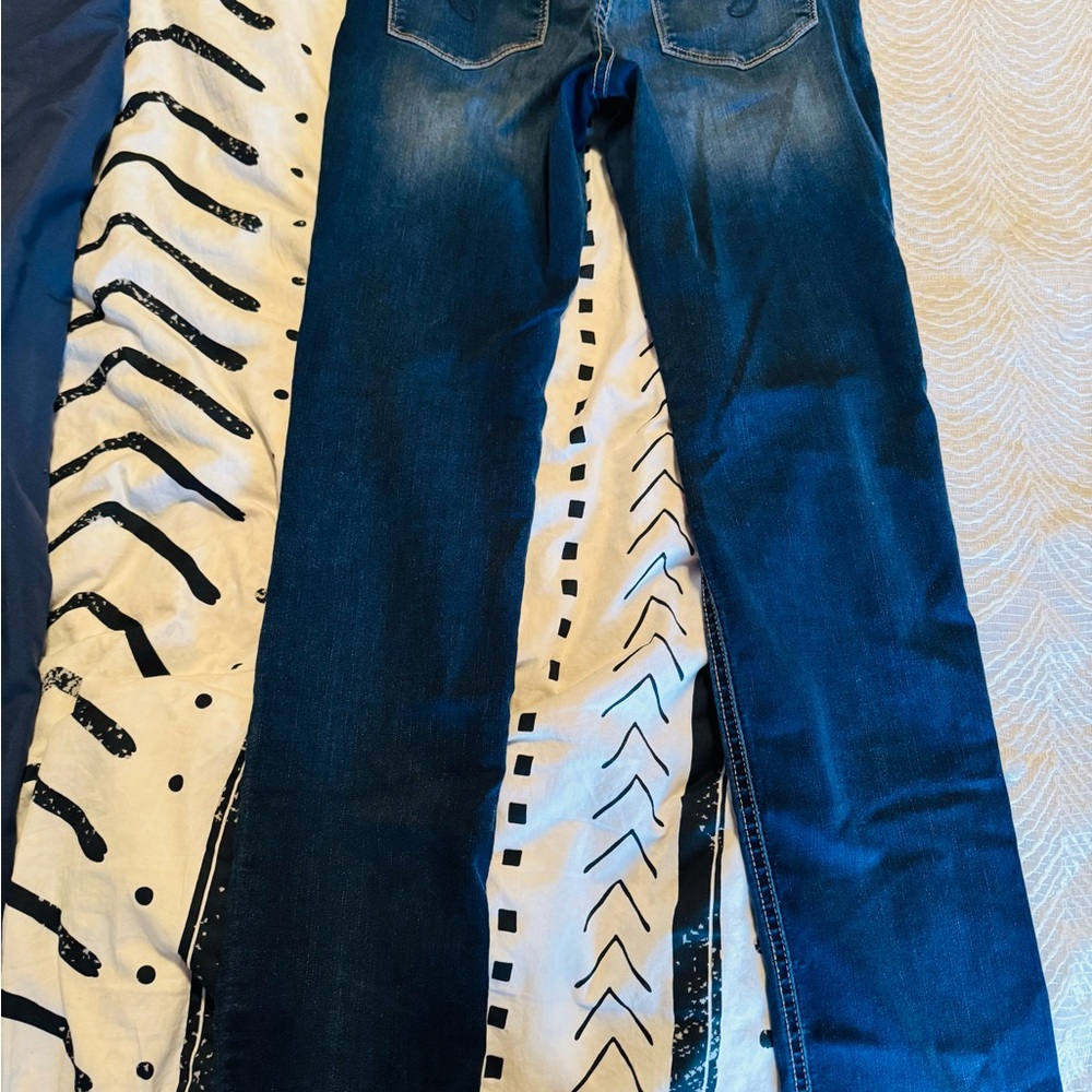 Jordache Dark Blue Women's Straight Leg Jeans